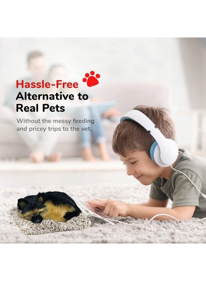 بيرفيكت بيتز كلب الراعي الألماني الصغير، لعبة محشوة تفاعلية واقعية تشبه الحياة، حيوانات أليفة إلكترونية، جرو أليف مصاحب بفراء صناعي مصنوع يدويًا بنسبة 100% - Image 3