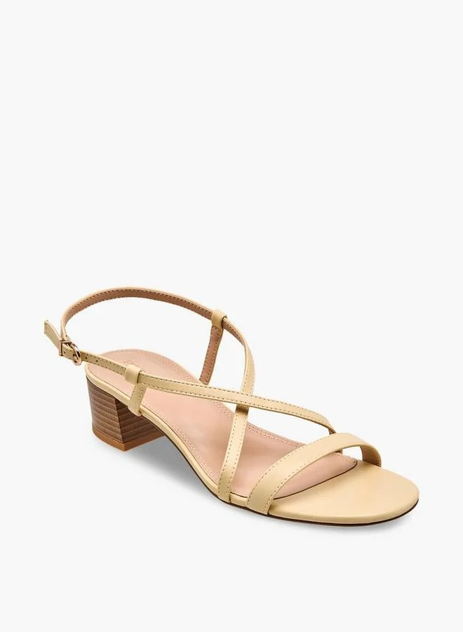 بابريكا Women Block Heel Buckle Closure Sandals