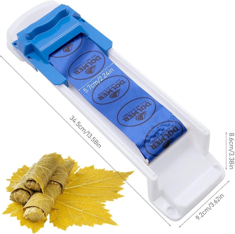 Grape Leaves & Stuffed Rolling Machine - Versatile Kitchen Tool Helps Quickly and Accurately Prepare Meshes with Consistent Rolls and Durable Materials for Repeated Use - Image 2
