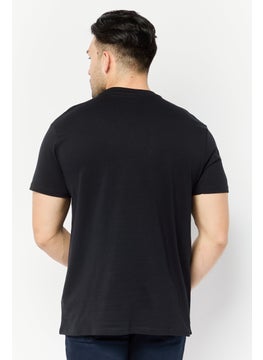 Paul Frank Men Crew Neck Short Sleeve Graphic Print T-Shirt, Black  - Image 3