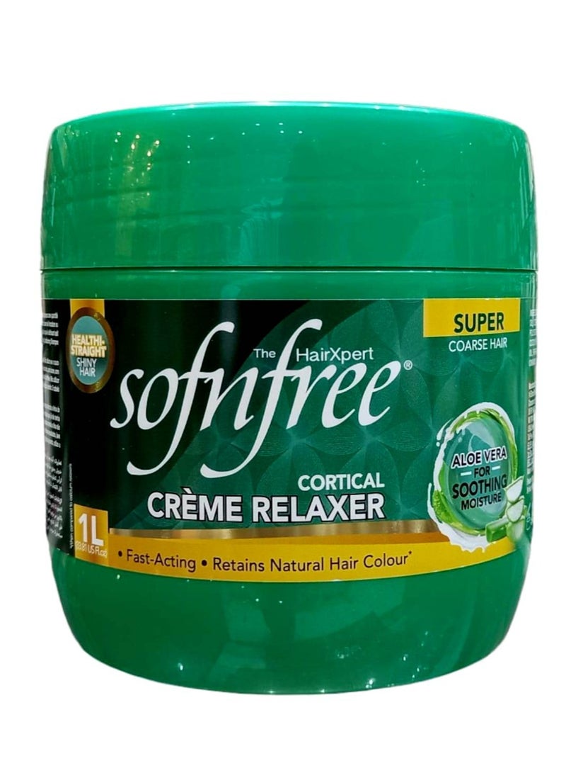 سوفن فري كريم فرد الشعر (سوبر)1لتر