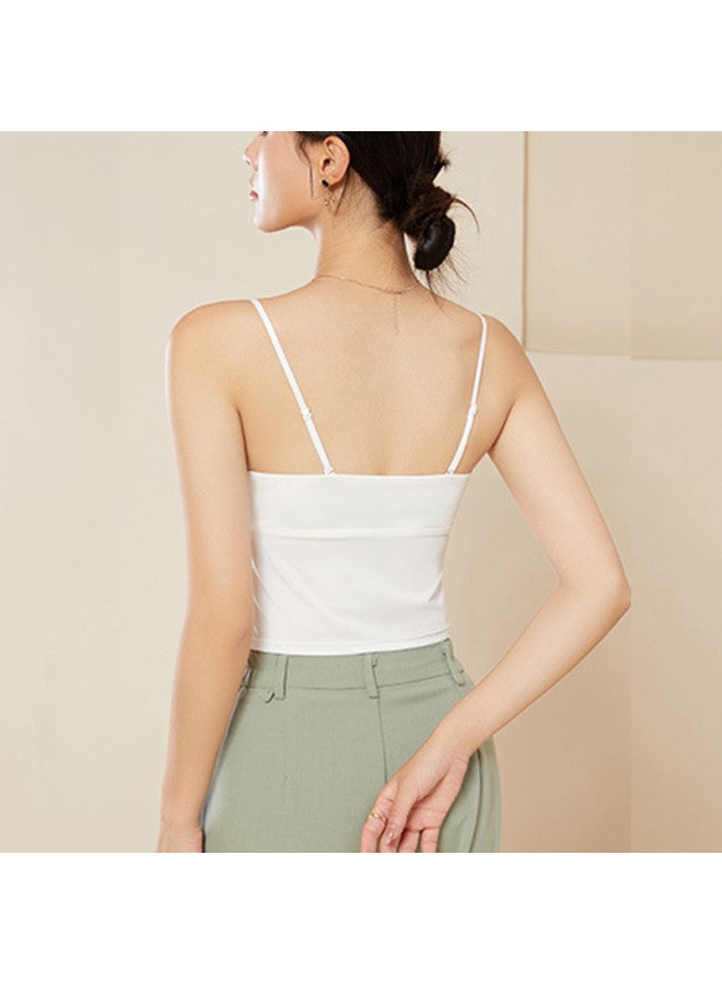 MEIBIAO Sleeveless Camisole Bra - Summer Seamless Slimming Layering Top, Wearable As Outerwear Bandeau Bustier - Image 5