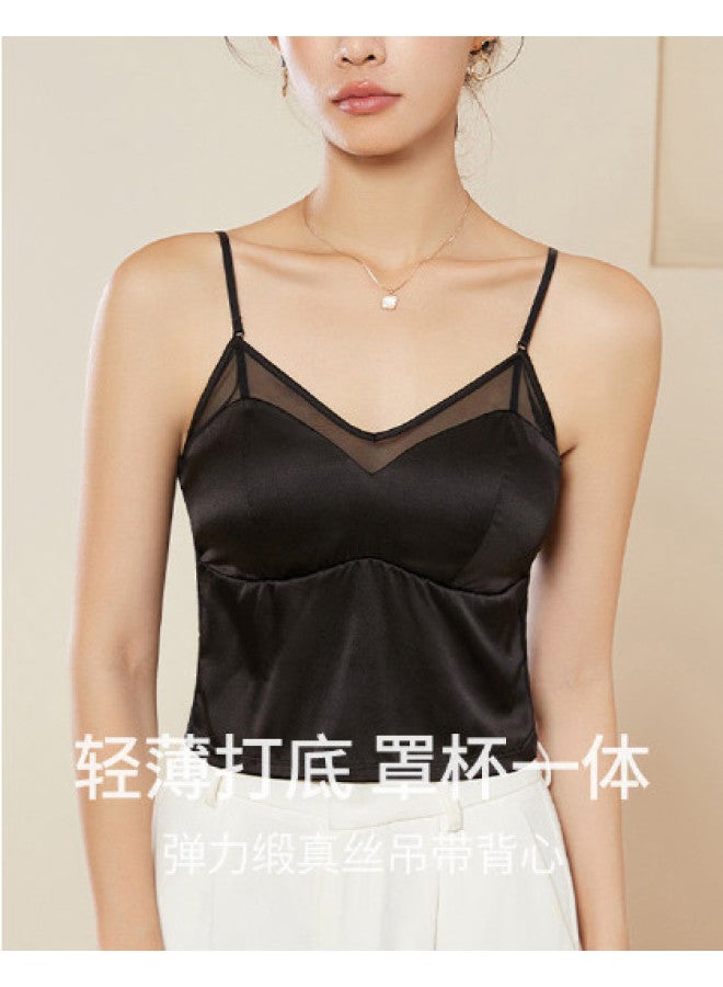 MEIBIAO Sleeveless Camisole Bra - Summer Seamless Slimming Layering Top, Wearable As Outerwear Bandeau Bustier - Image 1
