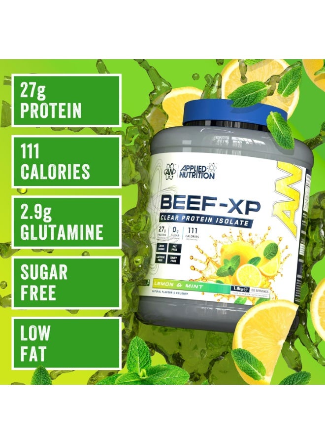 Applied Nutrition Clear Beef Xp Protein Powder - Lemon And Mint - (1.8 Kg) - Image 3