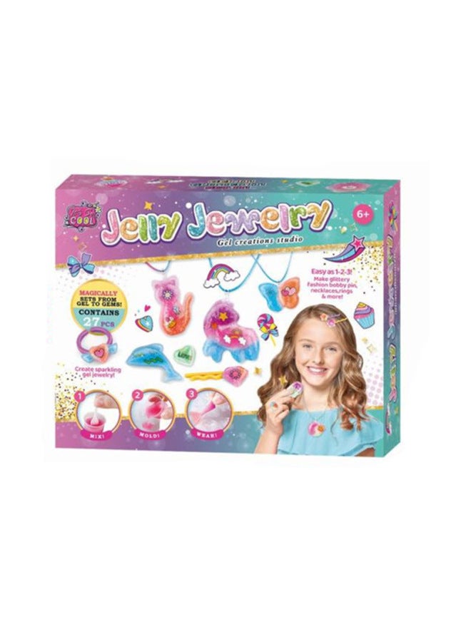 Creative DIY Soft Gel Jewelry Set Unicorn Jewelry Set Dropping Glue Toy Girl Creative Handmade-Color:21001A - Image 2