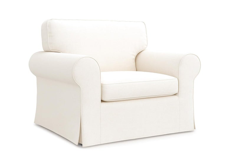 TLYESD Ektorp Chair Cover Replacement for IKEA Ektorp Armchair Cover Ektorp Chair Slipcover Ektorp Cover OnlyDaily Off White