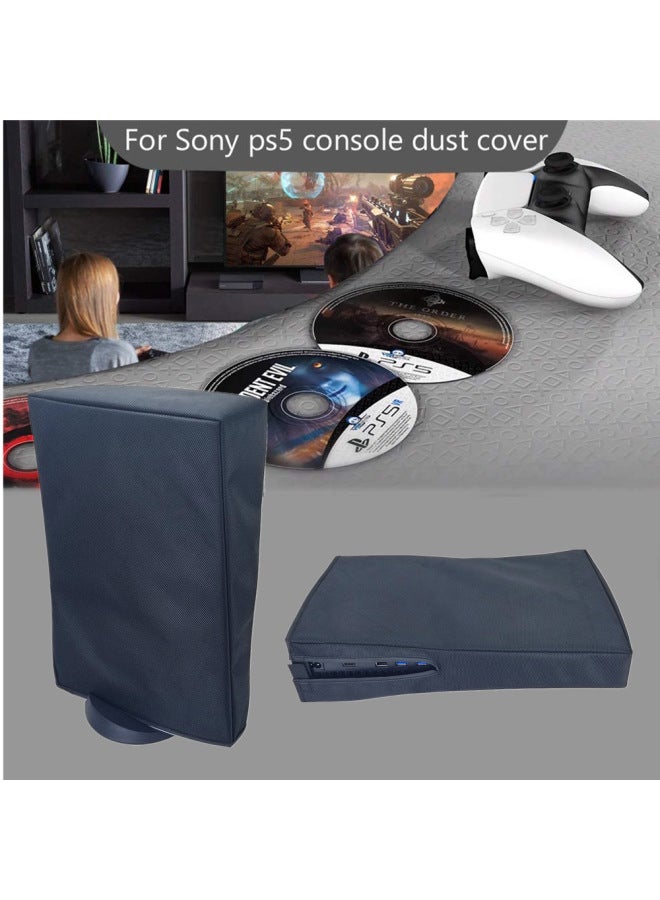 نيوترل غطاء حماية ضد الغبار لجهاز PS5 Pro  
غطاء حماية لجهاز PS5 مع مشغل الأقراص الضوئية  
غطاء حماية للنسخة الرقمية من PS5  
غطاء حماية ضد الغبار لجهاز PS5 Slim - Image 4