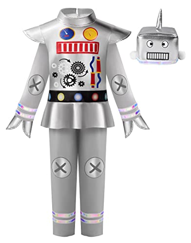 ReliBeauty Robot Costume for Kids Toddler Boys Costume Toddler,5/120 - Image 1