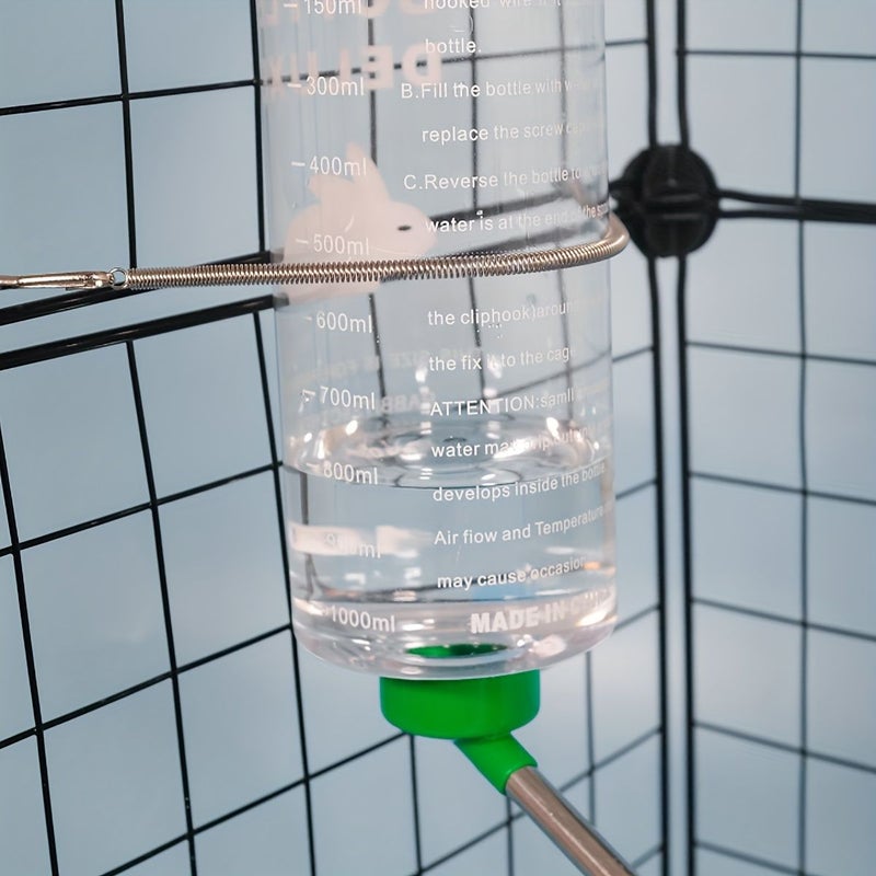 Pet Rabbit Drinking Water Feeder 5pcs 1000ml - Image 4