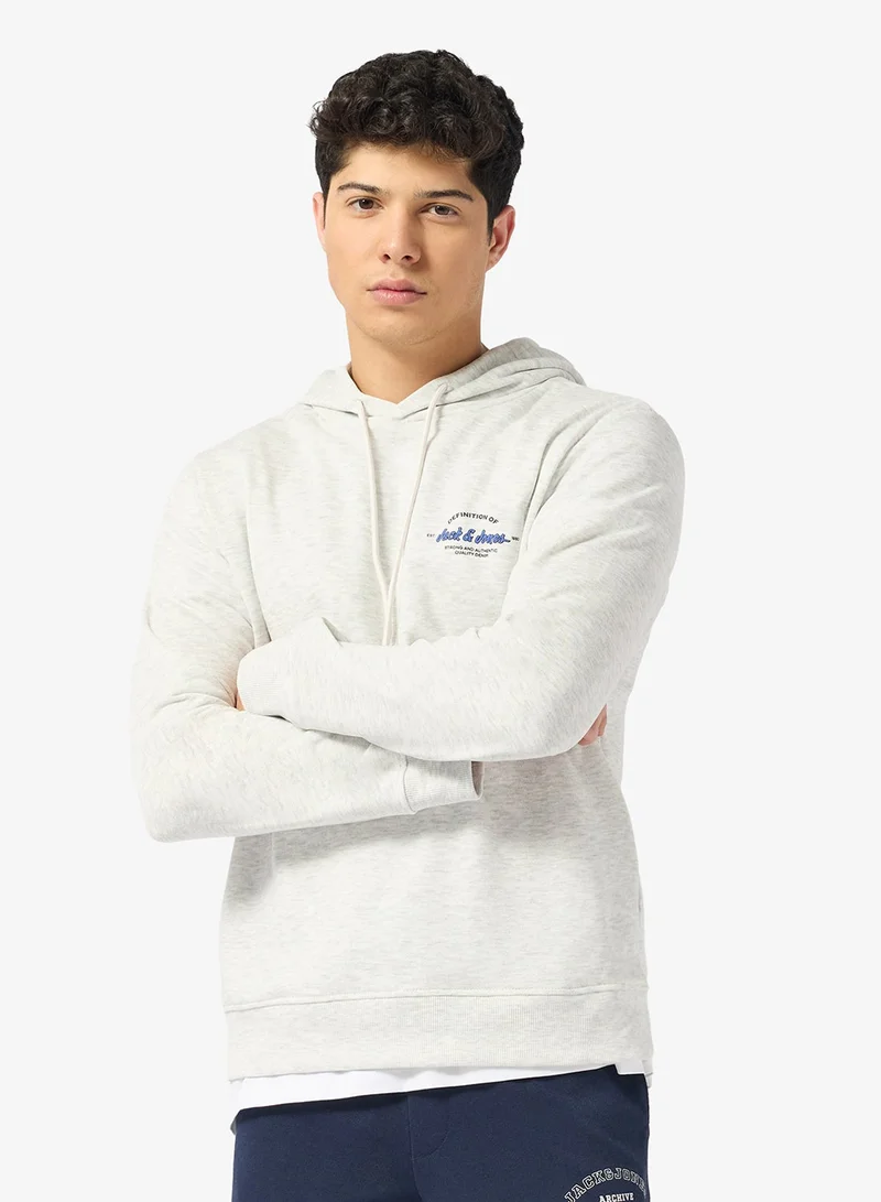 JACK & JONES Graphic Pullover Hoodie