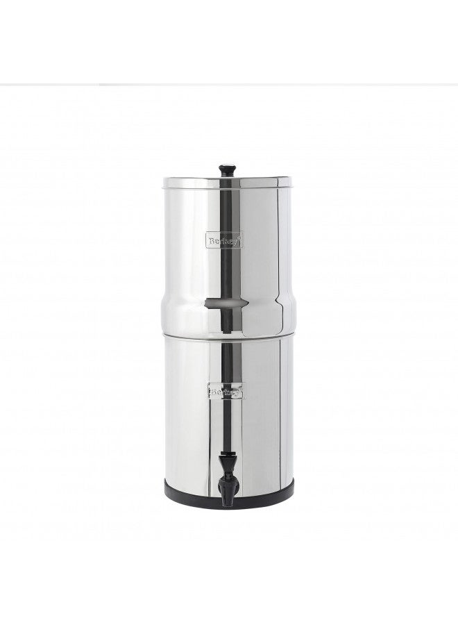 Berkey Travel Berkey Gravity-Fed Water Filter with 2 Black Berkey ElementsEnjoy Potable Water While Camping, RVing, Off-Grid, Emergencies, Every Day at Home  - Image 2