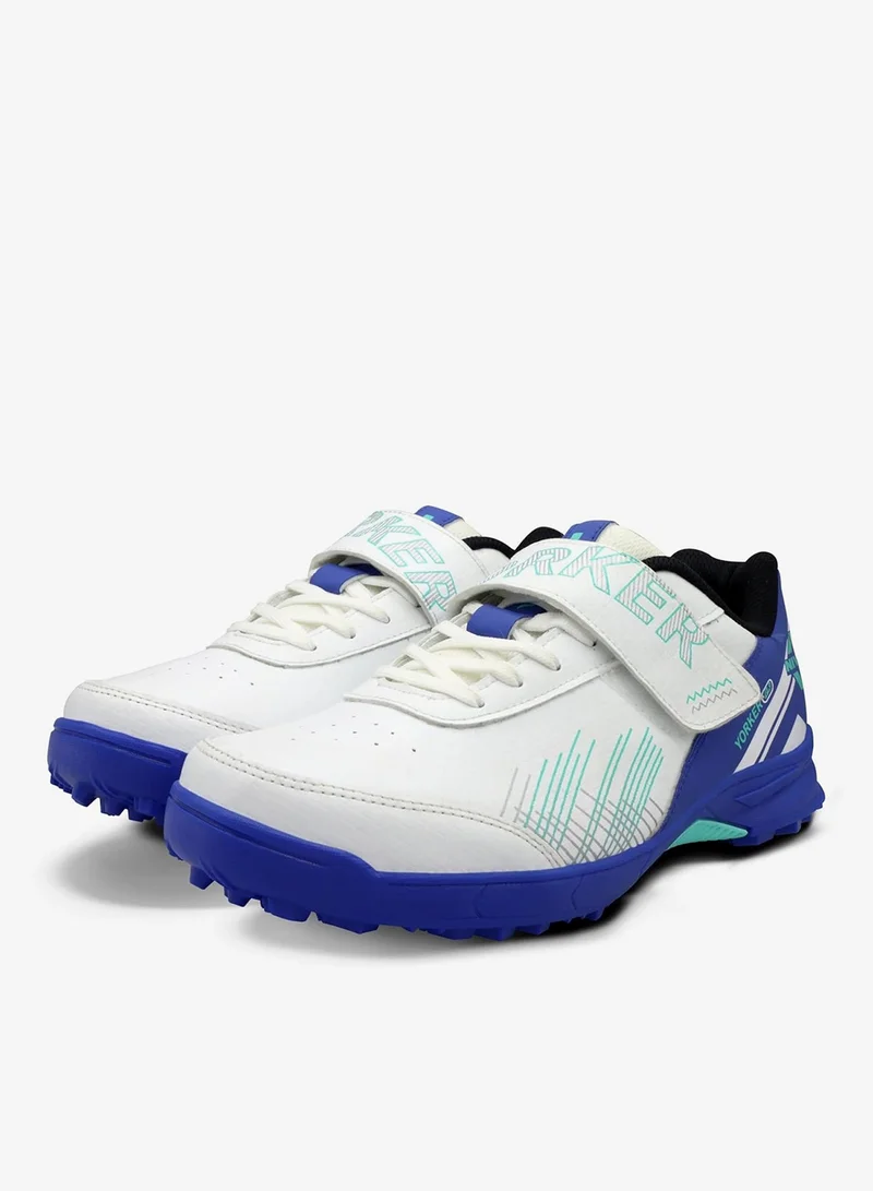 Nivia  Yorker 2.0 Cricket Shoes for Men - Synthetic Leather Upper with Velcro Strap and RoundStud PVC Outsole for Men | Best Price UAE