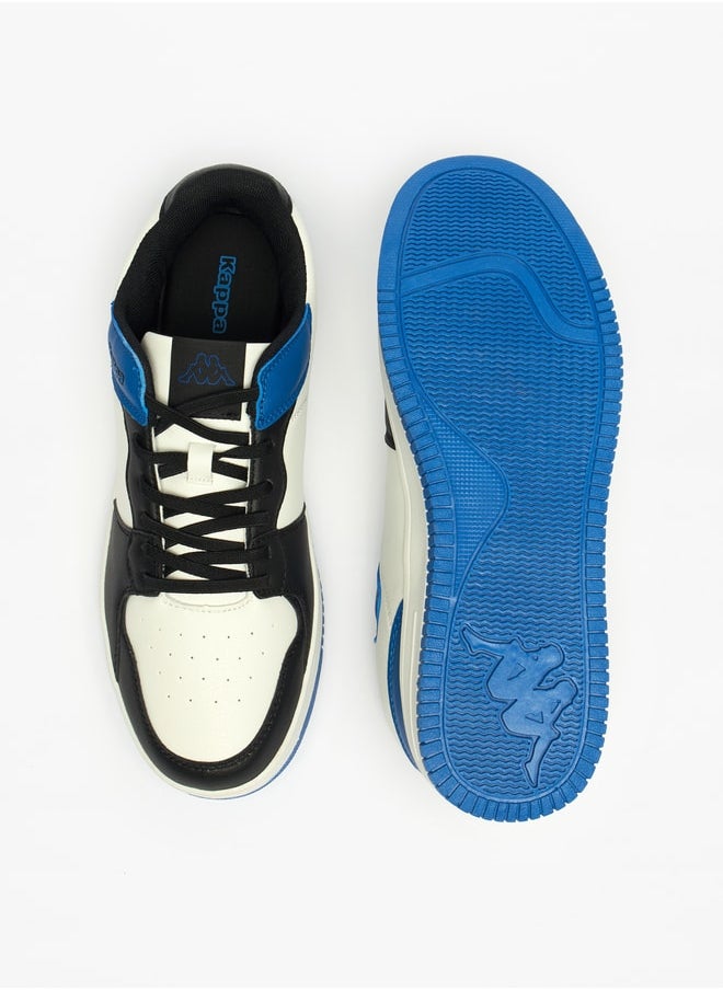 Kappa Men's Colourblock Sports Shoes with Lace-Up Closure  - Image 4
