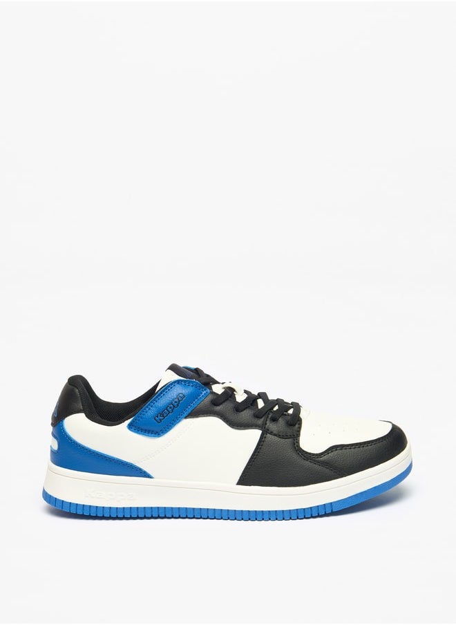 Kappa Men's Colourblock Sports Shoes with Lace-Up Closure  - Image 2