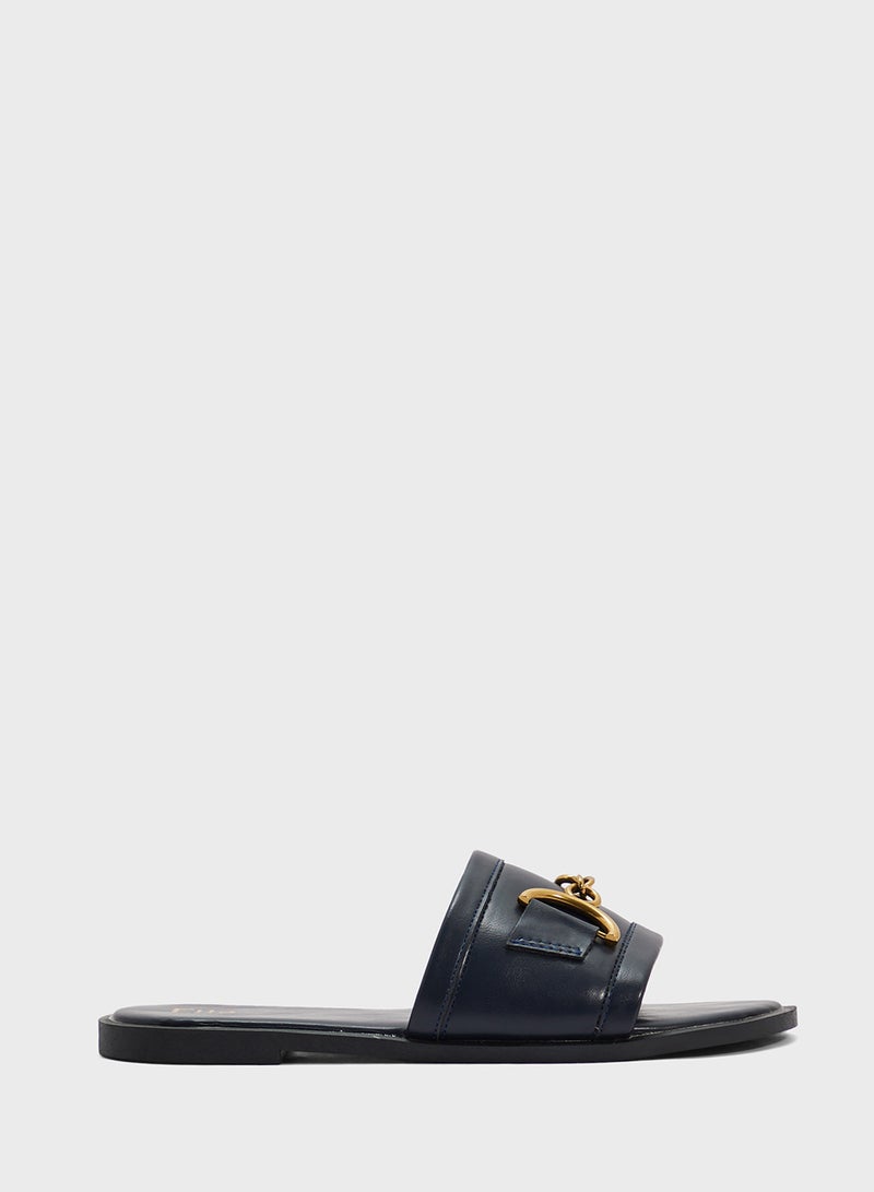 ايلا صندل نسائي مسطح - Image 1