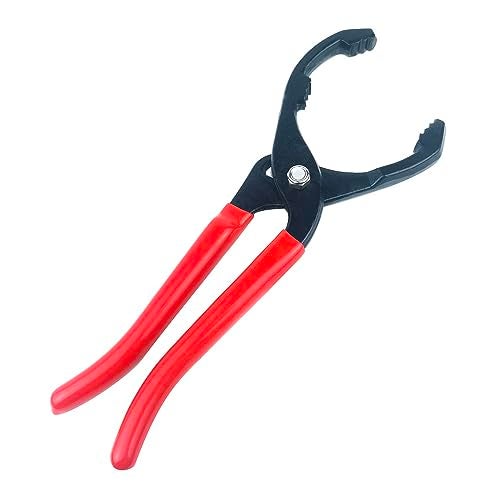 Shonee Oil Filter Wrench 10 Small Adjustable Oil Filter Pliers Multifunction Oil Filter Removal Tool Ideal for Engine Filters Conduit Fittings - Image 1