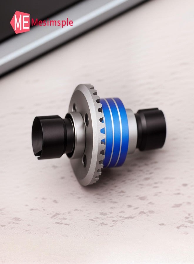 Mesimsple 45# Steel Front Rear Differential Diff Input Gear Set for 1/16 H16BM H16PL H16DR H16207 16208 16209 16210 H16 1/14 14301 14302 14209 14210 Series Upgrades Part Blue - Image 5