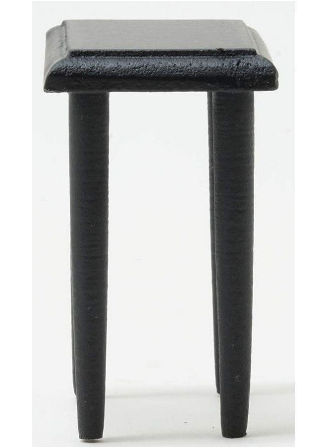 Classics by Handley - Dollhouse Miniature Side Table Black - Image 1