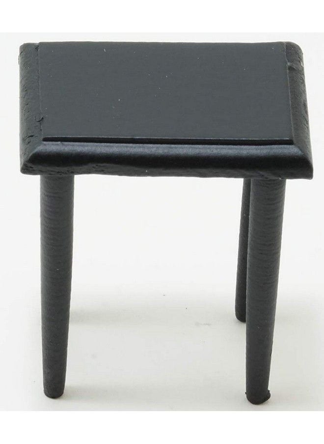 Classics by Handley - Dollhouse Miniature Side Table Black - Image 1