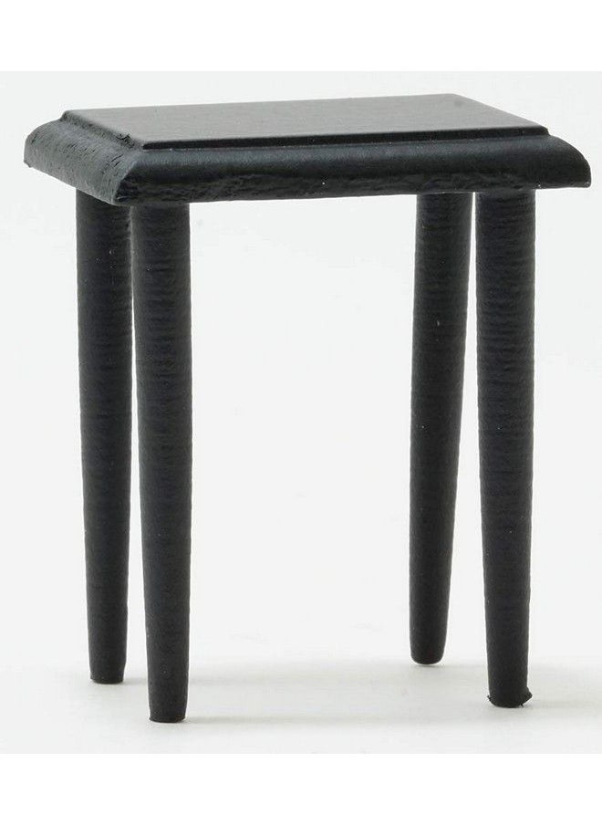 Classics by Handley - Dollhouse Miniature Side Table Black - Image 1