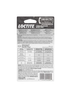 Loctite Rusting and Corrosion Resists Thread Locker Blue 242 6 ml 209728  - Image 2