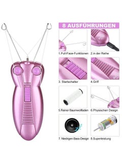 BrOwns Women Electric Epilator Female Body Painless Shaver Cotton Thread Epilator Skin Care Machine  - Image 2
