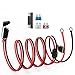 ELFCULB SAE to O Ring Terminal Harness12AWG SAE Battery Connector SAE Battery Cable with 10A 15A 20A 25A FuseCompatible for Motorcycle Car33FT - Image 2