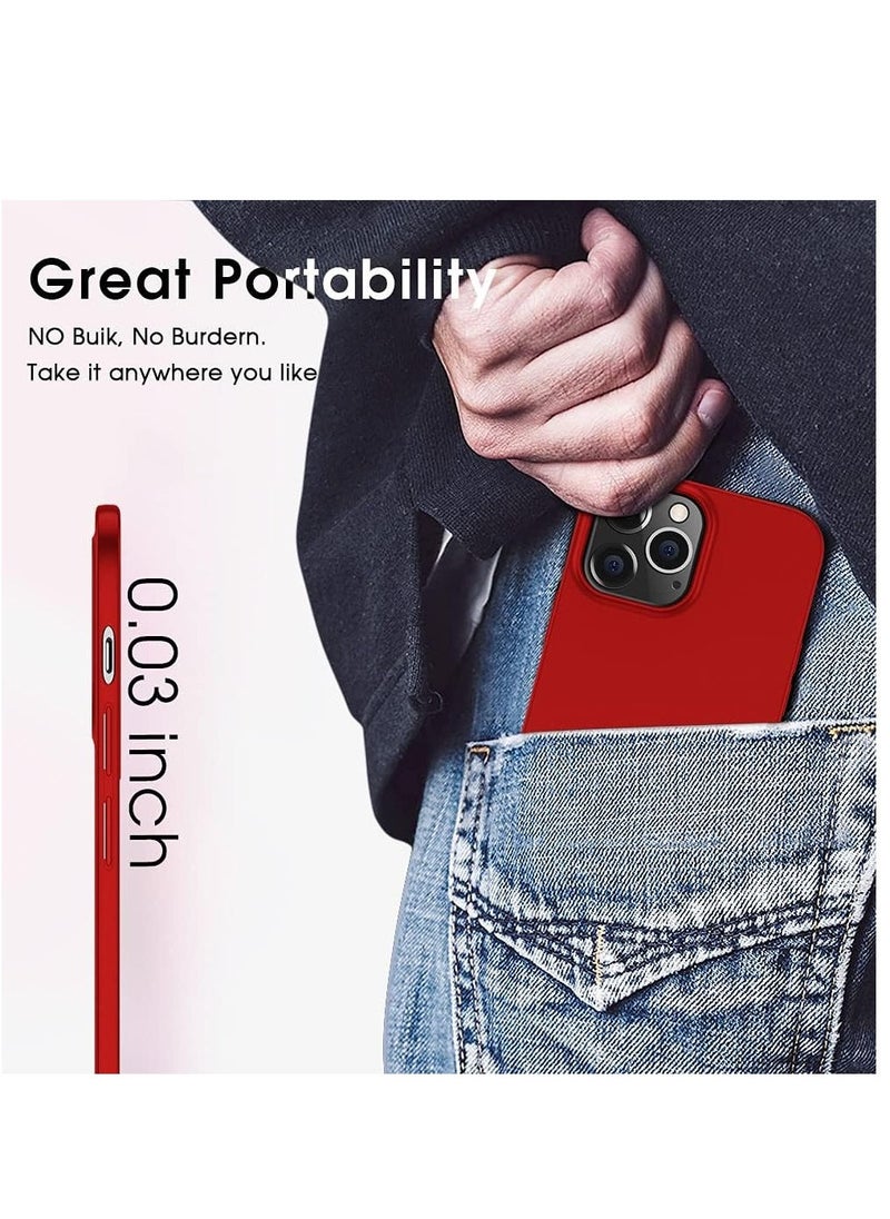 Raxoom iPhone 12 Pro Case Slim Fit Ultra-Thin [Guardian Series] Soft TPU Matte Finish Coating Phone Cases Lightweight - Image 5