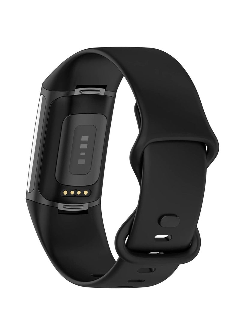 استبدال سوار قابل للتعديل رقيقة لينة سيليكون الأساور سيليكون الأساور مع شحن FitBIT 5 الذكية ووتش متوافق مع المرأة الرجل النشاط اللياقة البدنية المقتفي ل - Image 4