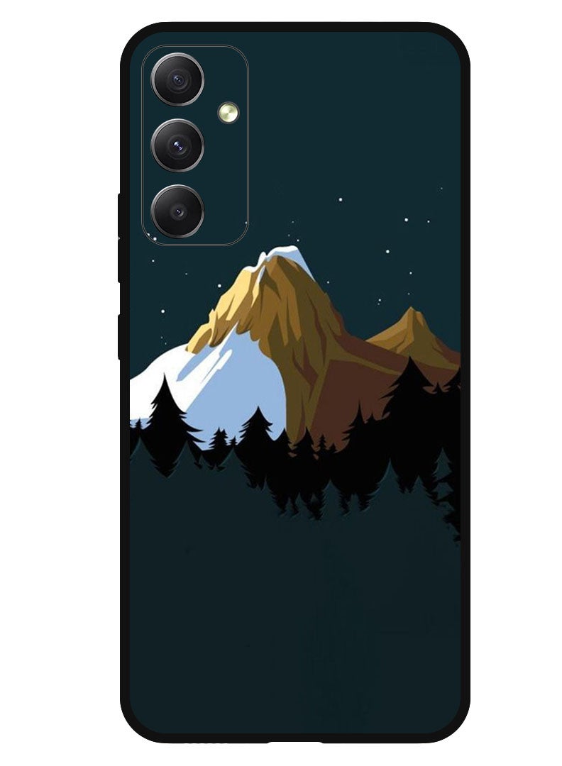 Theodor Protective Case Anti Scratch Shock Proof Bumper Cover For Samsung Galaxy M54 Mountains - Image 1