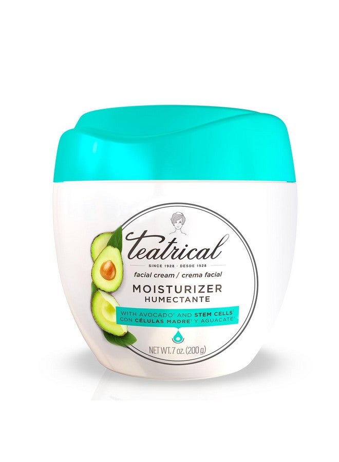TEATRICAL Face Moisturizer with Avocado & Stem Cells, Moisturizing Face Cream for Women, Hydrating Day Facial Moisturizer, Stem Cell Cream, Skin Care for Face, 7 Oz - Image 1