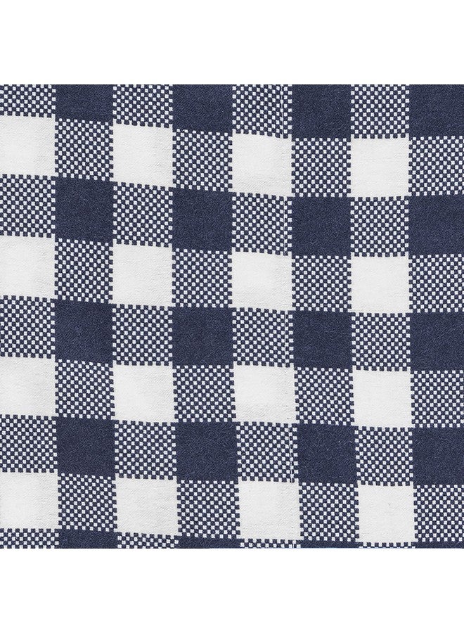 Trend Lab Sky Traveler 4 Pack Flannel Blankets Air Travel White Red Blue Gray; Buffalo Check White Navy; Starry Safari White Navy; Moon & Star White Gray; 30 In X 30 - Image 4