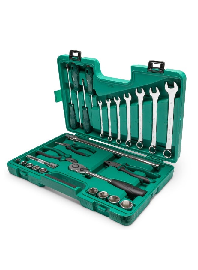 Sata SATA GL09502 26-Piece 1/2" Drive 6 Point Metric Socket Tool Set  - Image 2