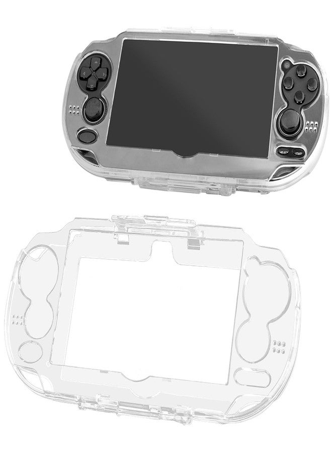 OSTENT Protective Clear Crystal Hard Carry Guard Case Cover Skin for Sony PS Vita PSV 1000 PCH-1000 - Image 1