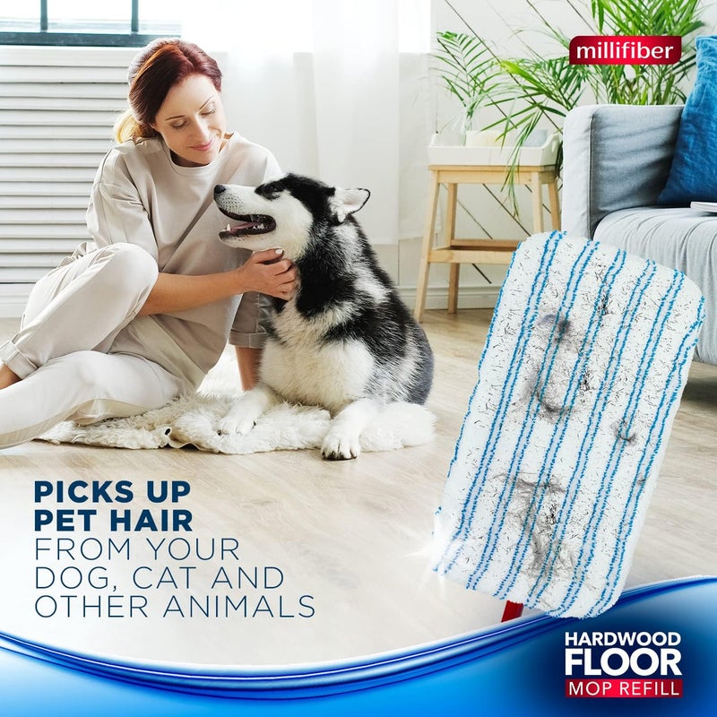 Millifiber Microfiber Mop Refills 15x8 Inches, 6-Pack (Mop is Not Included) - Image 5