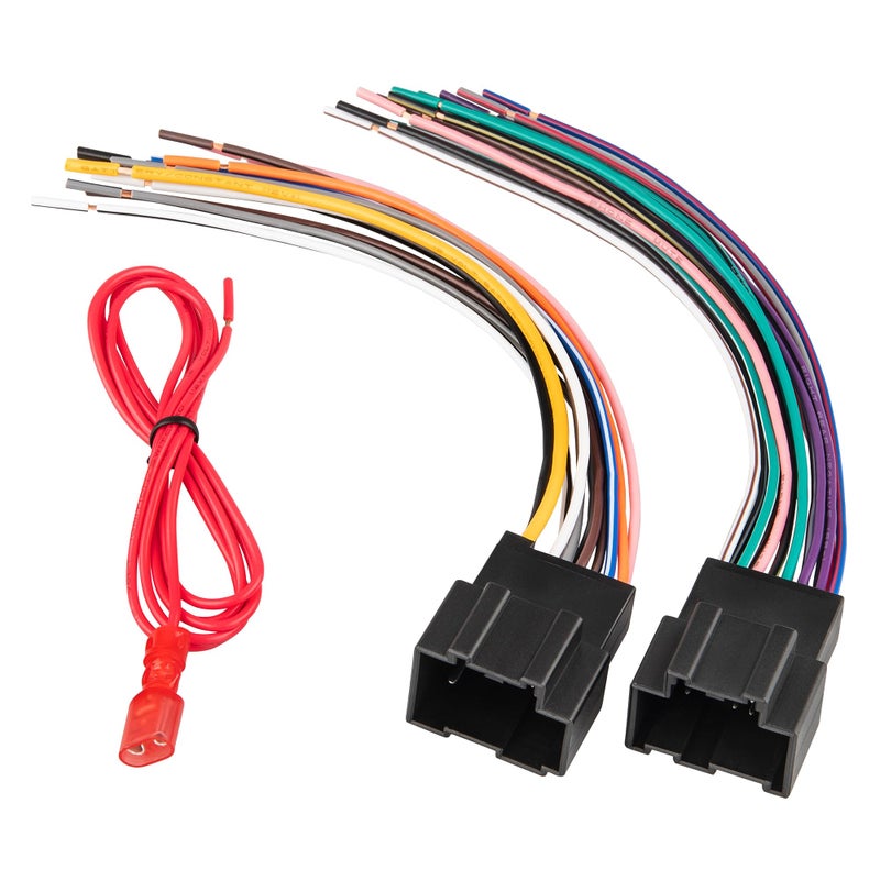 RED WOLF Car Radio Wiring Harness Compatible with 2008-2015 Chevrolet Express, 07-14 GMC 07-14 Savana Buick Aftermarket Stereo Wire Cable Adapter - Image 1