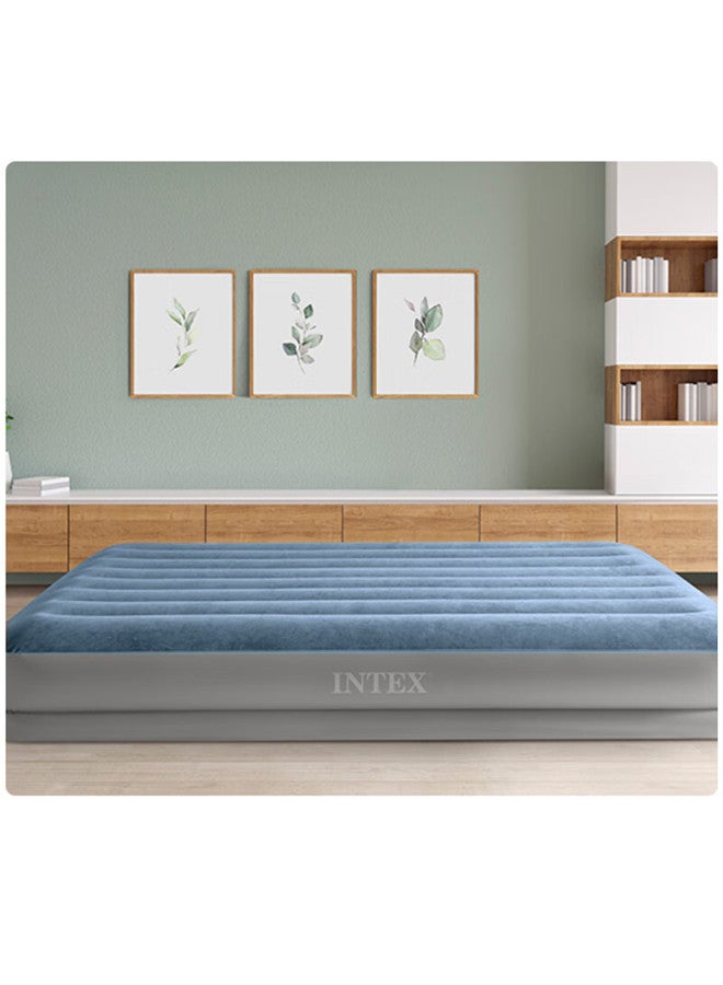 Intex Built-in Electric Pump Usb Port Automatic Inflation Single-person Air Mattress Car Tent Pad 64157n With 1 Pillow - Image 2
