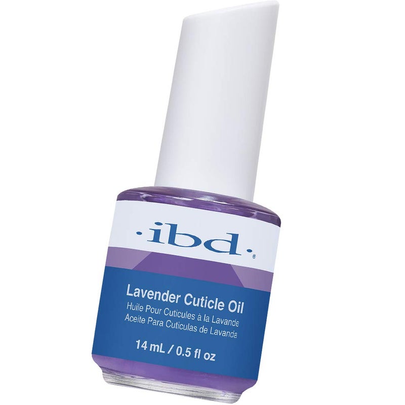 IBD Lavender Cuticle Oil â€“ Moisturizing Nail Oil for Growth & Strength, Repair Damaged Nails, Cuticle Softener, Lavender Scent, 0.5 fl oz - Image 1