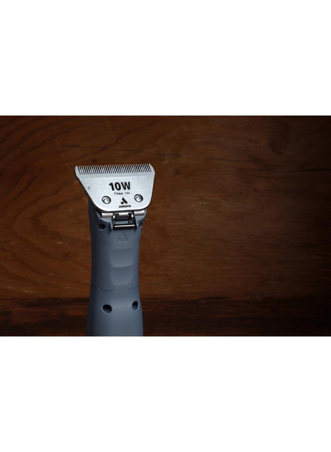 Andis 561460 ceramicEDGE #10W Fine Wide Blade, Small Animal and Pet Grooming, Detachable Replacement Blade, Long Lasting, Stainless Steel - Image 3
