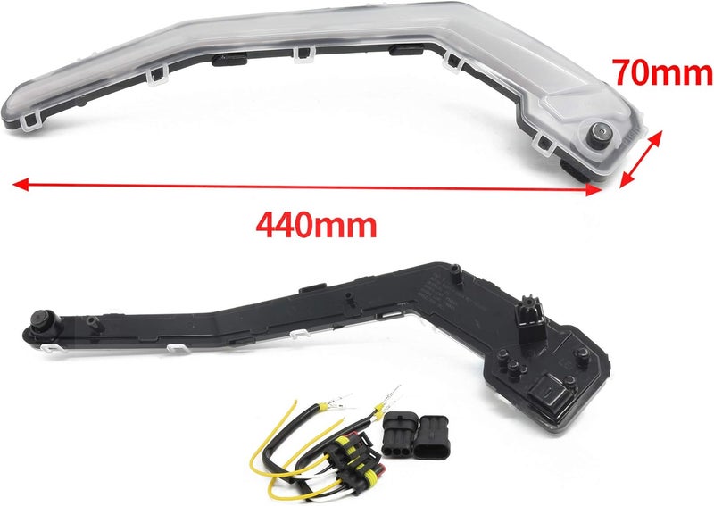 CPOWACE Front Signature Light with Flashing Light for Can Am Maverick X3 XDS XRS Max Turbo R (2017-2025) - Image 2