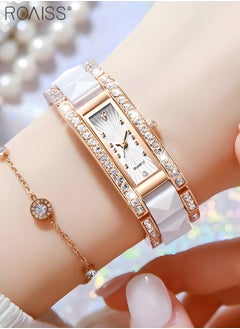 White and Rose Gold - Style B