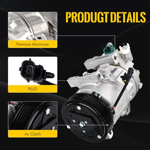 KUSATEC CO 29074C Air Conditioning AC Compressor Compatible with Nissan Altima 2013 2014 2015 2016 2017 2018 2.5L - Image 4