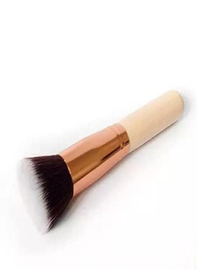 Rexulti Foundation Makeup Foundation Flat Top Brush for Face Professional Liquid Blending Powder Brush Women and Girls Multicolor 1 Pieces - Image 5