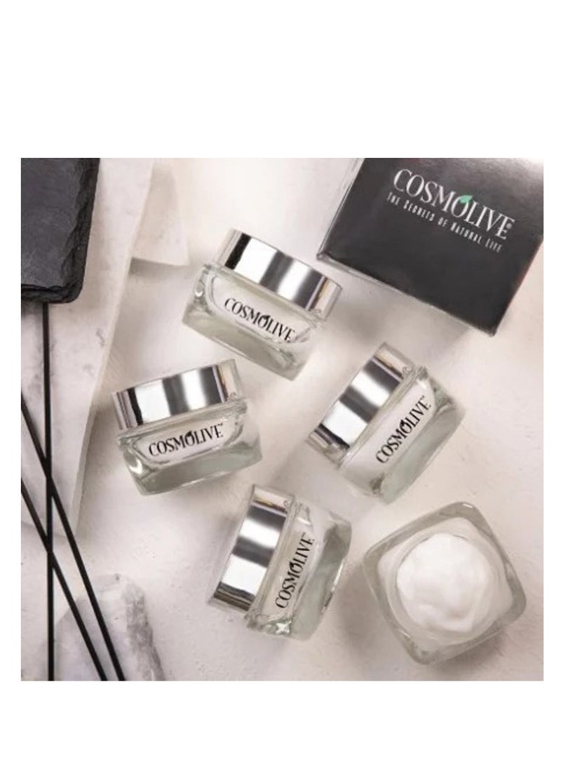 COSMOLIVE Antiwrinkle Collagen Face Cream 50 ml (With single box and glass bottle)  - Image 2
