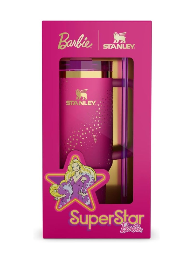 Stanley cup H2.0 Stainless Steel with Lid and Straw for Water Iced Tea,Coffee and Smoothie,70s Superstar,40 oz - Image 3