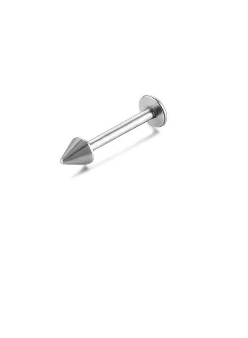 10 Piece Different Body Piercing Jewelry for All Piercings, Stainless Steel Ring Tongue Eyebrow Lip Belly Button Nose Body Piercing Earrings Jewelry Set  - Image 4