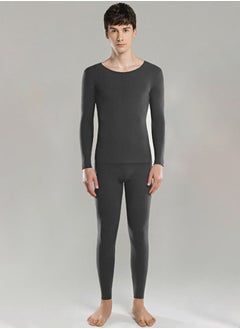 VUCATIN Men and Women Thick Thermal Underwear Set Ultra-Soft Long Johns Set Crew Neck Base Layer Stretch Long Johns Bottoms Leggings for Cold Weather Training Hiking Outdoor Sports  - Image 1