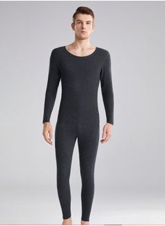 VUCATIN Men and Women Thick Thermal Underwear Set Ultra-Soft Long Johns Set Crew Neck Base Layer Stretch Long Johns Bottoms Leggings for Cold Weather Training Hiking Outdoor Sports  - Image 3