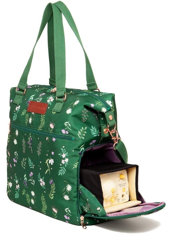 Sarah Wells Lizzy Breast Pump Bag (Olive You) - Image 3