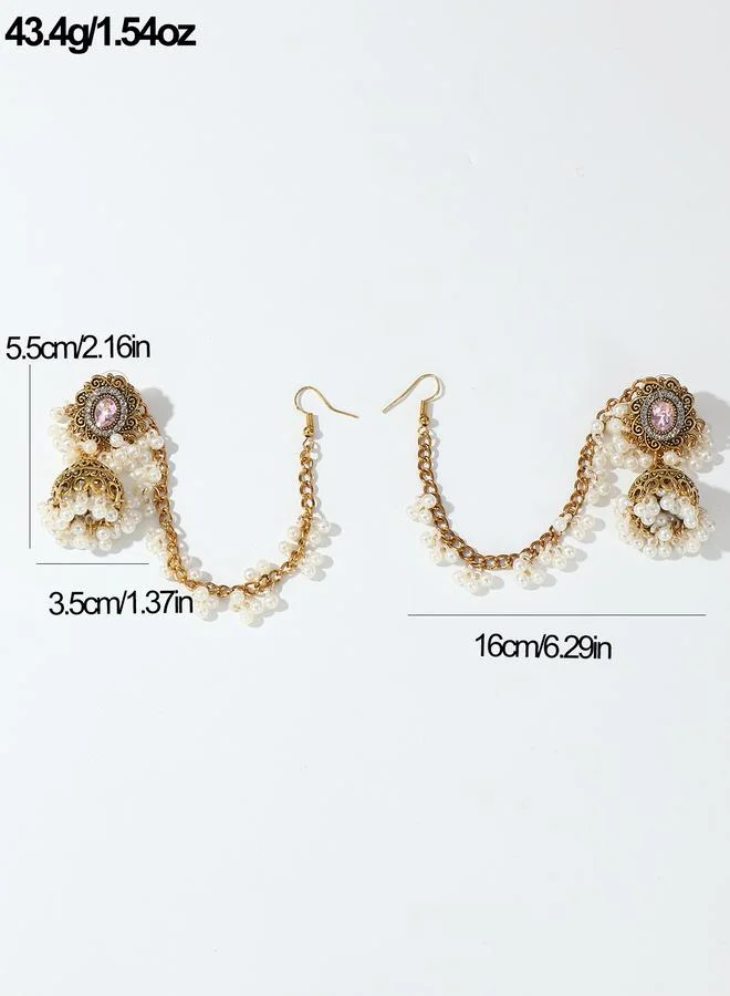 Take Two  Beaded Jhumka Dangle Earrings for Women | Best Price UAE